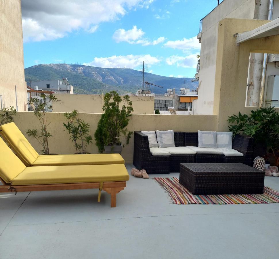 Inspiration Guestroom With Amazing Roof Garden Atena Exterior foto